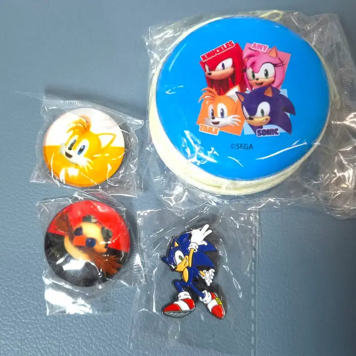 [BUNJANG] Sonic the Hedgehog Pin Badge Coin Purse / 소닉 더 헤지혹 핀뱃지 동전지갑 굿즈 뱃지