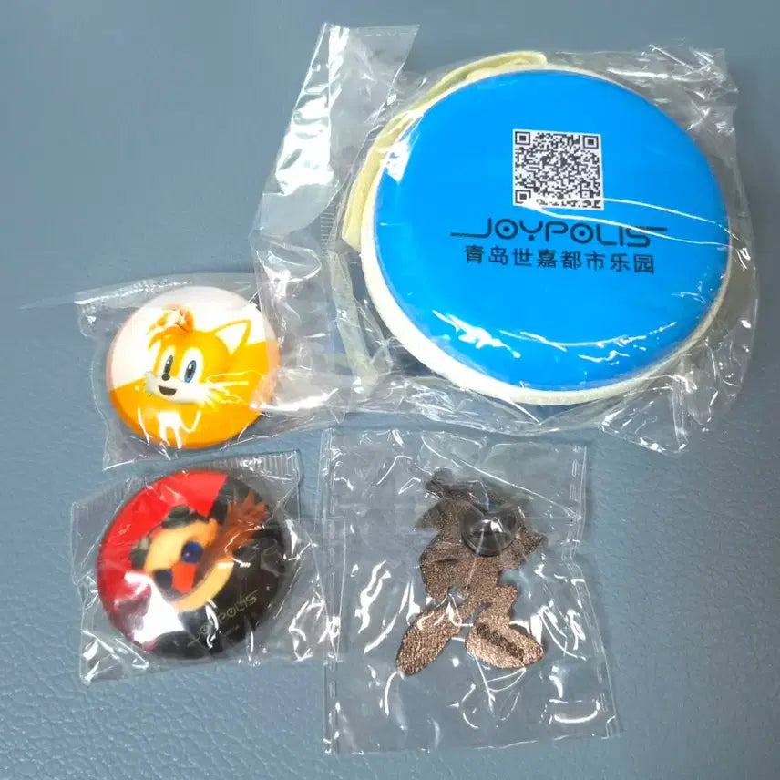 [BUNJANG] Sonic the Hedgehog Pin Badge Coin Purse / 소닉 더 헤지혹 핀뱃지 동전지갑 굿즈 뱃지