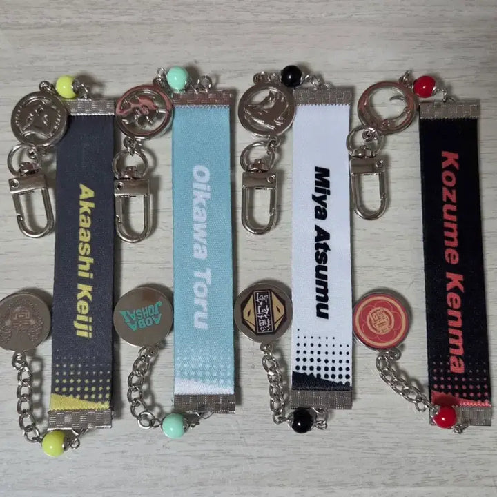 [BUNJANG] Haikyuu!! Wrist Strap Keychain Bundle Set / 일괄) 하이큐 팝업 손목 스트랩 키링