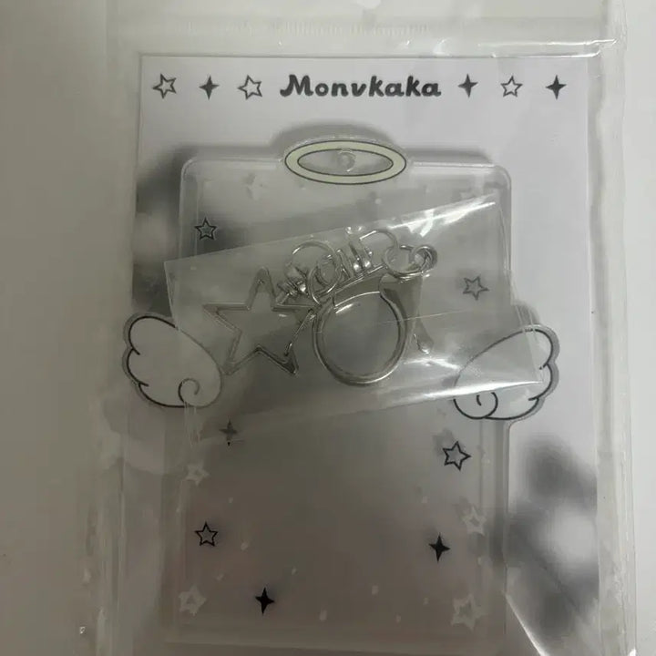 [BUNJANG] Angel Photocard Holder Acrylic White / 아크릴 천사포카홀더