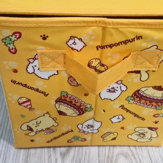 [BUNJANG] Sanrio Pompompurin Abeil Storage Box / 산리오 폼폼푸린 아베일 수납함