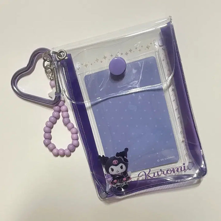 [BUNJANG] Sanrio Kuromi PVC Pouch / Photocard Holder / 산리오 쿠로미 pvc 파우치 / 포카홀더