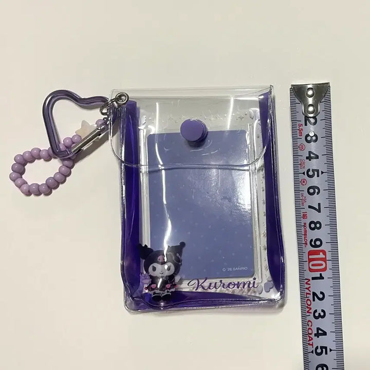 [BUNJANG] Sanrio Kuromi PVC Pouch / Photocard Holder / 산리오 쿠로미 pvc 파우치 / 포카홀더