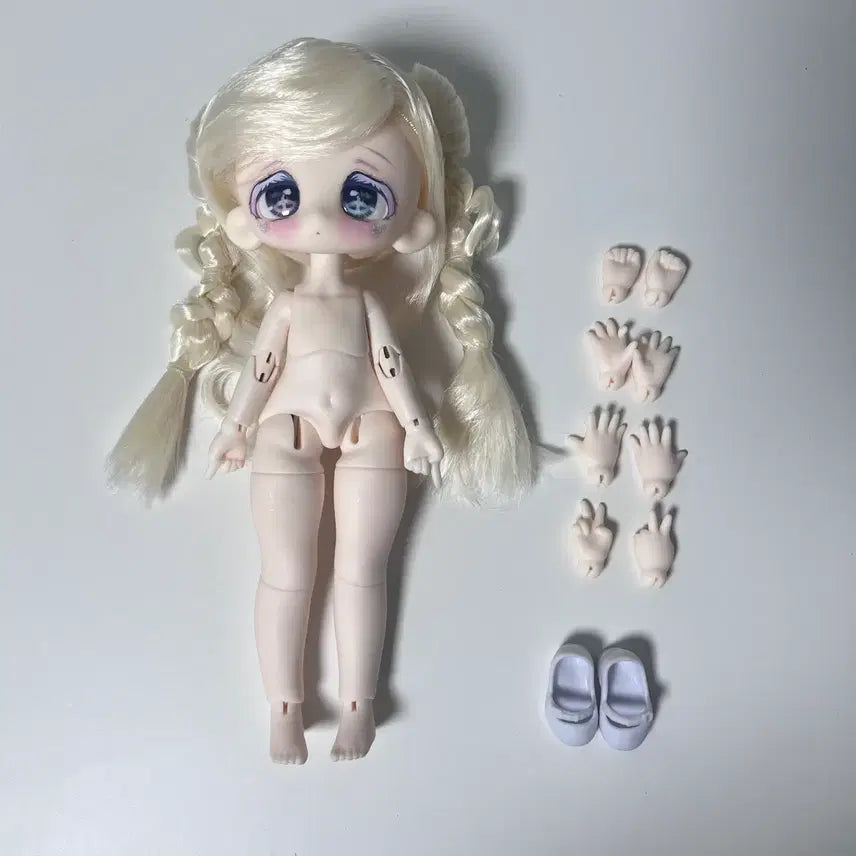 [BUNJANG] Blind Doll BJD 1/3 Head / 시크릿 블라인드돌 구체관절인형 BJD 1/3 헤드+1/6 바디 세트