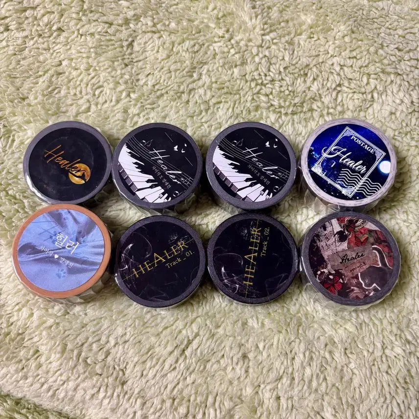 [BUNJANG] Healer 8-Type Masking Tape Set / 1차BL 힐러 마스킹 테이프 마테 8종 일괄 비공굿 스티커