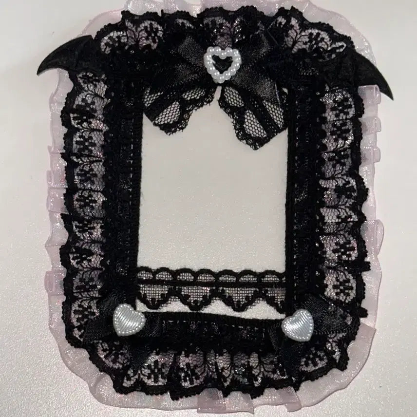 [BUNJANG] Tenshi Store Black Lace Top Loader / 텐시상점 레이스 탑꾸 검정색 블랙 악마