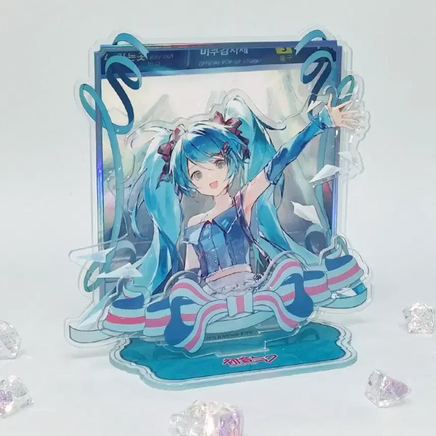 [BUNJANG] Hatsune Miku Kanshasai 2nd Anniversary Diorama Acrylic Stand / 미쿠 감사제 디오라마 아크릴 스탠드