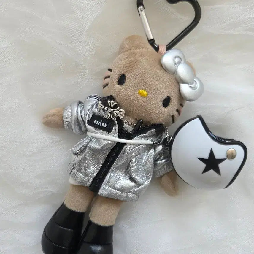 [BUNJANG] Hello Kitty 5-Piece Long-Legged Tanning Kitty Keychain Set / (일괄판매)헬로키티 키링 5종 세트 롱다리 태닝 키티