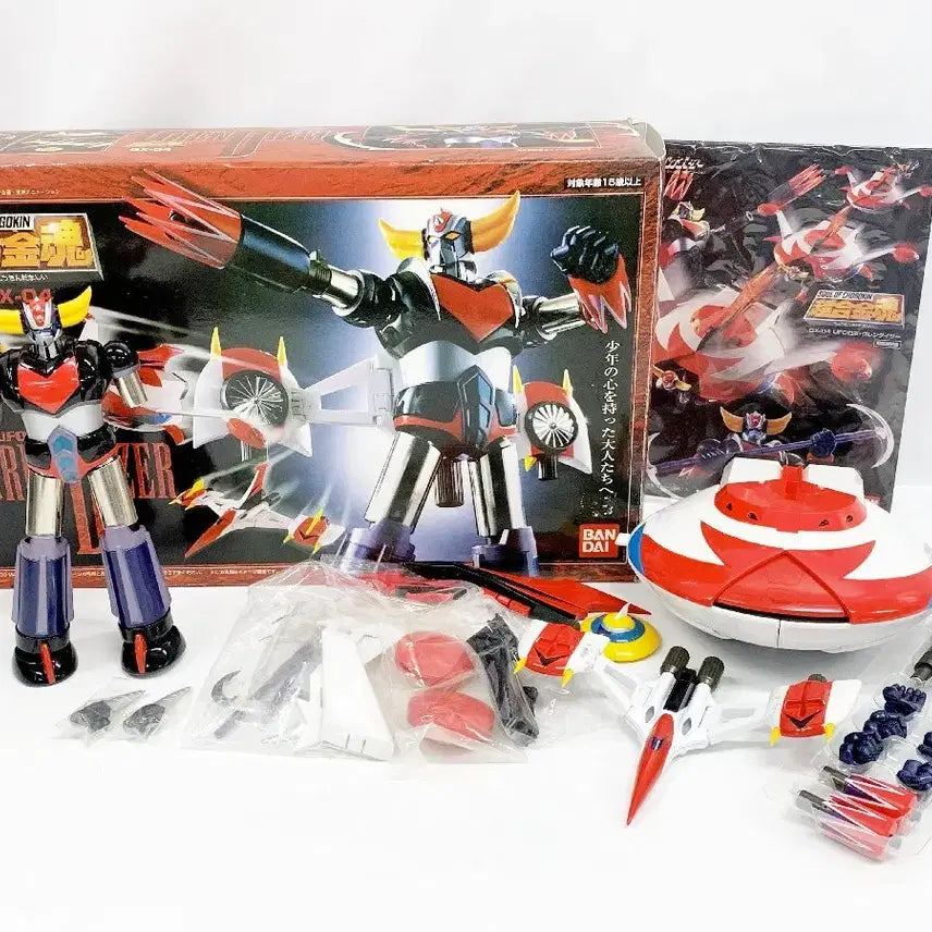 [BUNJANG] Bandai Chogokin GX-04 UFO Robot Grendizer &amp; Spacer Used / 반다이 초합금혼 GX-04 UFO 로봇 그랜다이저 상태좋은 중고제품.