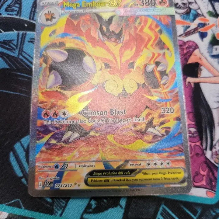 [BUNJANG] Pokemon TCG North America Mega Charizard EX 273/217 / 포켓몬 카드 북미 메가 염무왕 EX 273/217