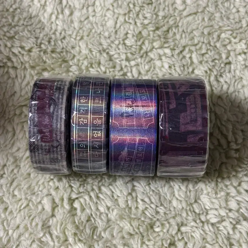 [BUNJANG] Oesarang Masking Tape Set / 외사랑 마스킹 테이프 마테 4종 일괄 1차BL 비공굿 굿즈 스티커