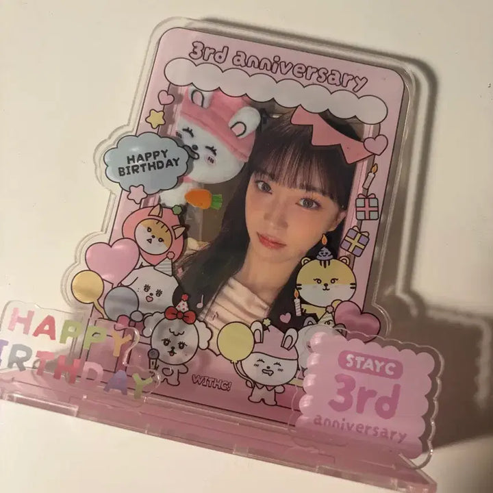 [BUNJANG] STAYC Withkc 3rd Anniversary Photocard Holder / 스테이씨 위드씨 팝업 포카 홀더
