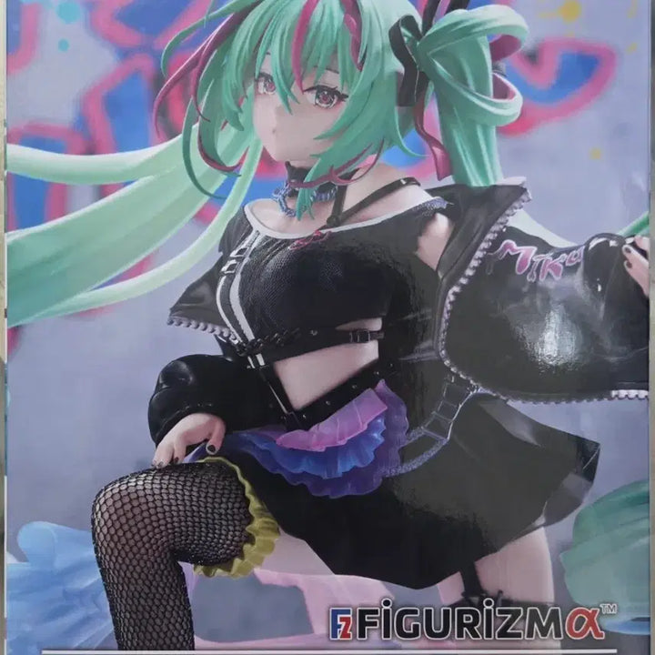 [BUNJANG] SEGA Figurizm Alpha Hatsune Miku Punk Figure / [미개봉 새상품]세감(SEGA)피규리즘 알파 하츠네 미쿠 펑크