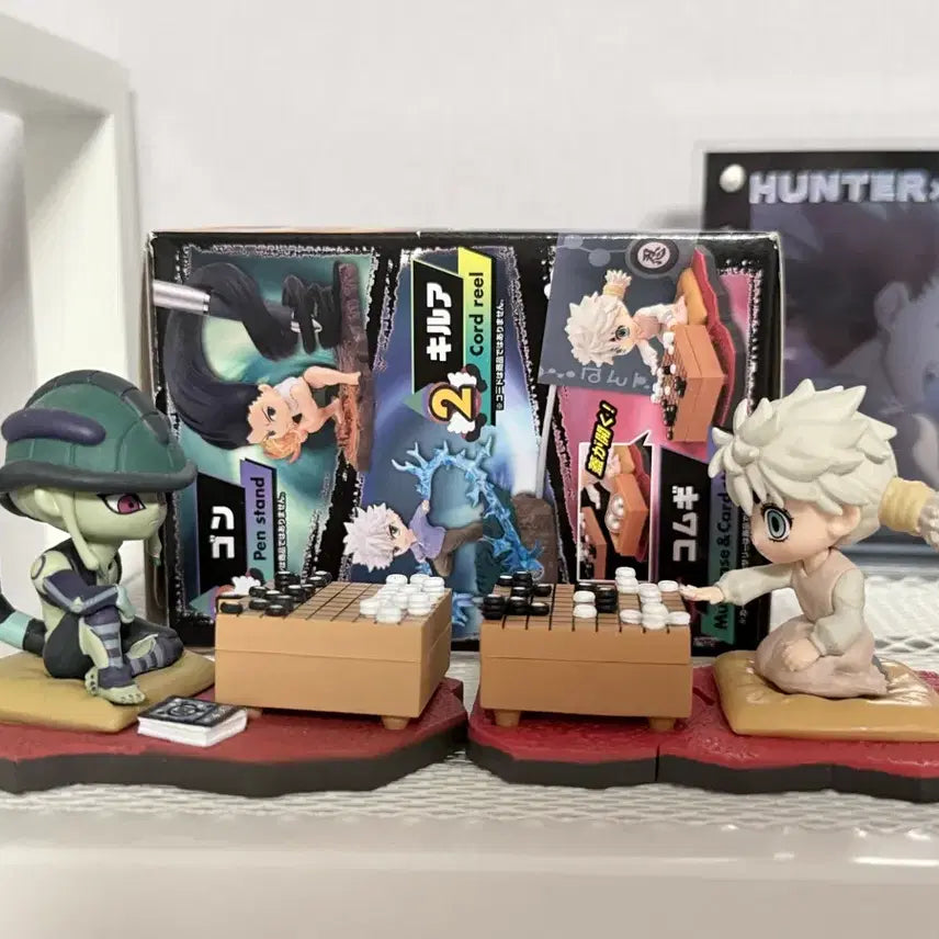 [BUNJANG] Hunter x Hunter Meruem &amp; Komugi Desktop Figures Bundle Set / 헌터헌터 메르엠 코무기 데스크탑 일괄