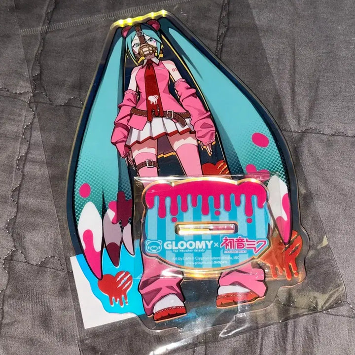 [BUNJANG] Vocaloid Hatsune Miku x Gloomy Bear Collaboration Acrylic Stand / 글루미베어 보컬로이드 하츠네 미쿠 콜라보 아크릴스탠드