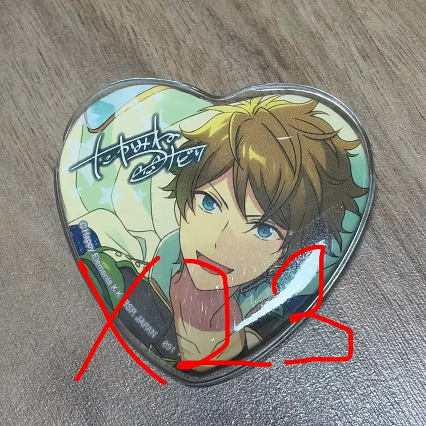[BUNJANG] Ensemble Stars Midori Aoi Heart Can Badge Torupaka Thank You Festival Bundle Set / 앙스타 미도리 하트 캔뱃지 토루파카 답례제 23개 앙상블스타즈