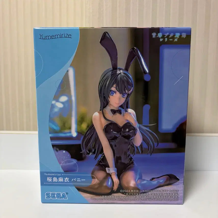 [BUNJANG] Sega Yumemiruize Rascal Does Not Dream of Bunny Girl Senpai Mai Sakurajima Bunny Figure (Sealed) / [미개봉] 세가 유메미라이즈 청춘돼지 바니걸 사쿠라지마 마이 바니 피규어