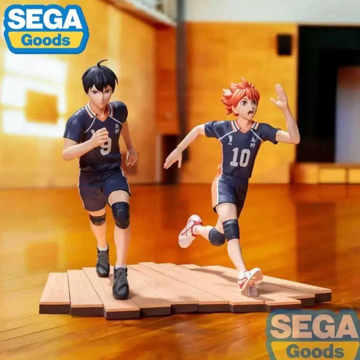 [BUNJANG] Haikyuu!! Hinata Shoyo &amp; Kageyama Tobio Premium Figure Set (Sealed) / [미개봉]하이 프리미엄 하이큐 히나타 쇼요 카게야마 토비오 피규어 세트