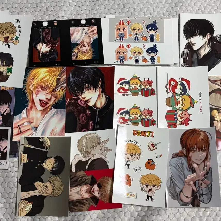 [BUNJANG] Chainsaw Man Photo Booth Print Bundle Set / 체인소맨 프박 (일괄판매)