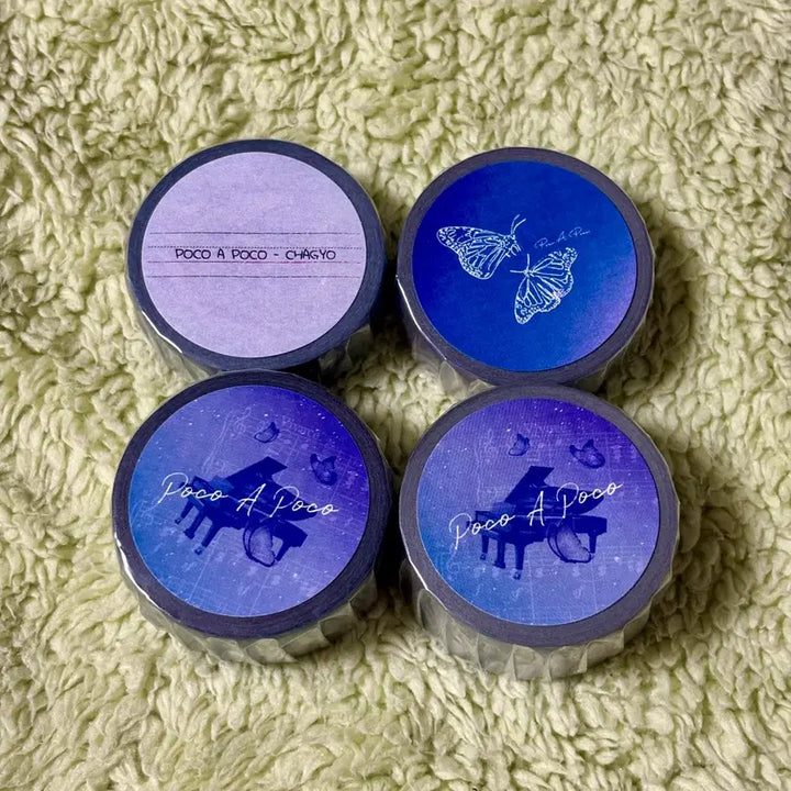 [BUNJANG] Poco A Poco Matte Masking Tape Set 1st Batch BL Non-Official Goods Sticker / 포코아포코 마테 마스킹 테이프 1차BL 비공굿 스티커