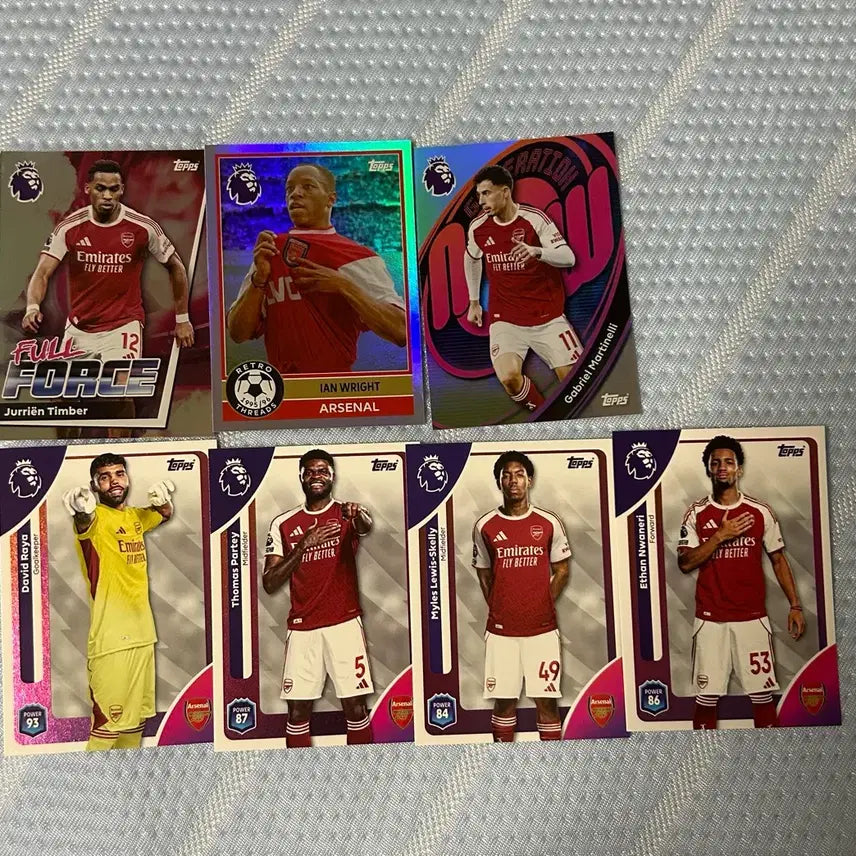 [BUNJANG] Topps EPL Premier League Big 6 Team Card Bundle Set / 탑스 epl 프리미어리그 빅6 카드 팀별 일괄