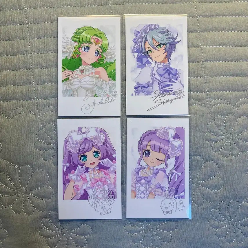 [BUNJANG] Pripara LaLa Special Lucky Draw Bundle Cheki Rare / [급처] 프리파라 라파리 특전 일괄 체키 라라 파루루 히비키 논