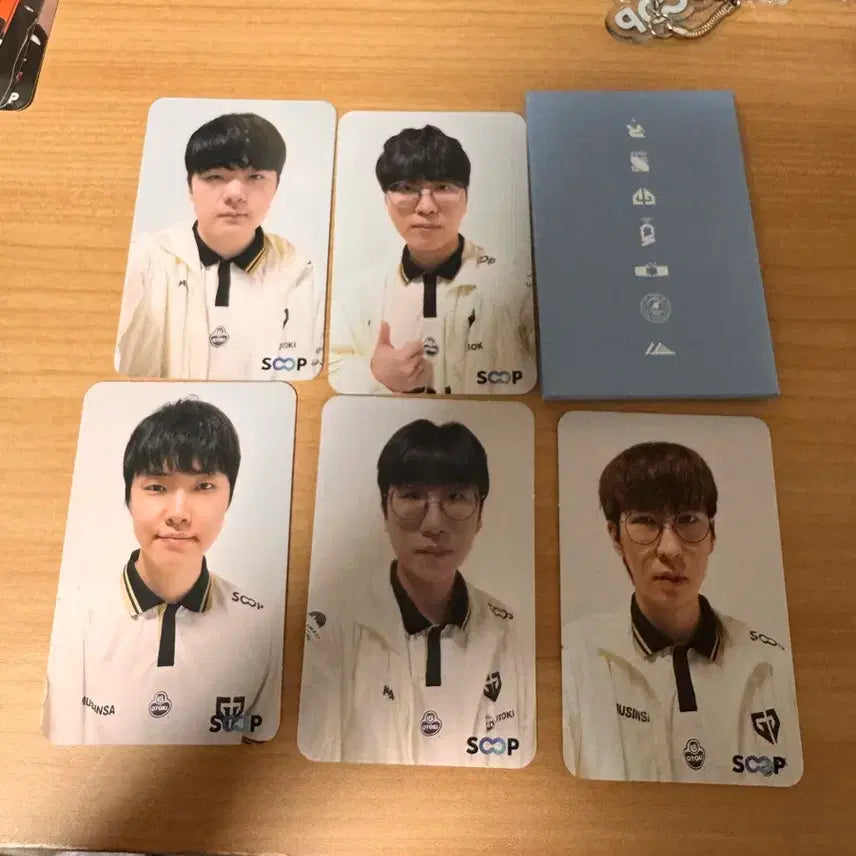 [BUNJANG] Gen.G SCOOP Photocard 5-Set / 젠지 SCOOP 포토카드 5종 세트