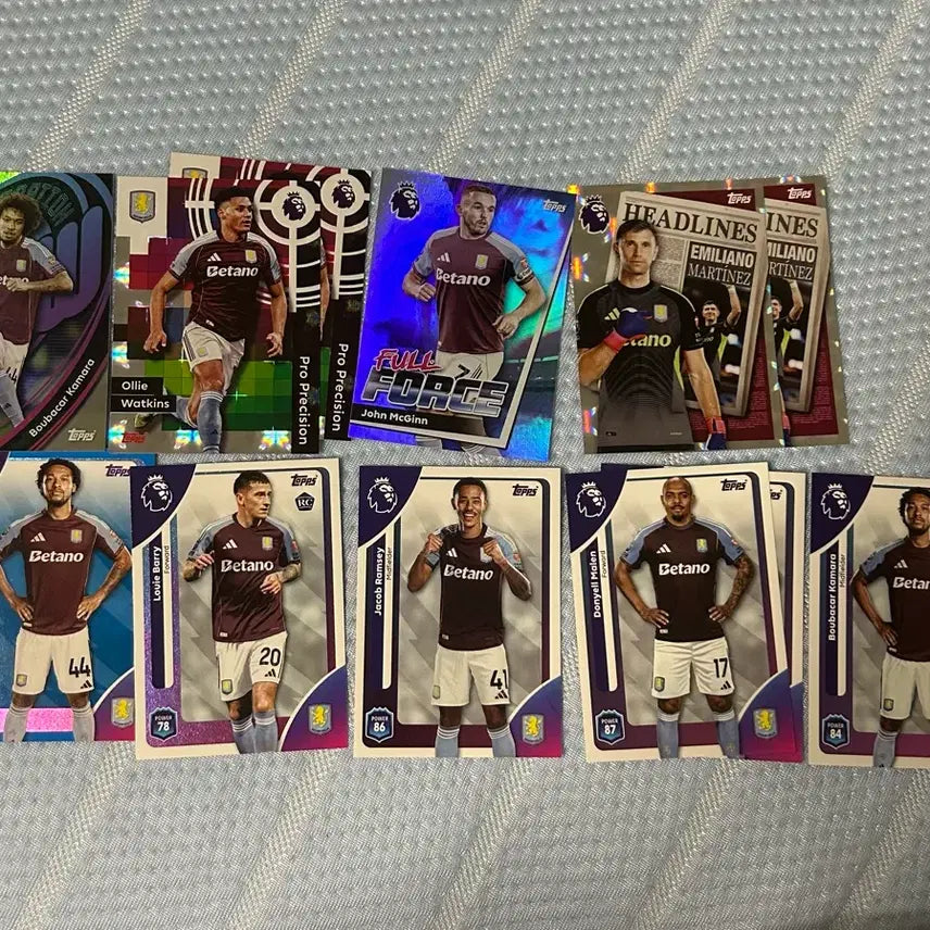 [BUNJANG] Topps EPL Premier League Team Cards Bundle / 탑스 epl 프리미어리그 팀별 카드 일괄