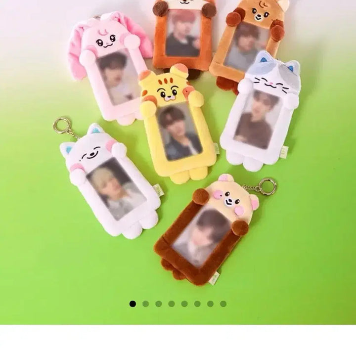 [BUNJANG] NCT DREAM Line Friends Dreamies Mark Cat Photocard Holder / 엔시티드림 드리미즈 인형 포토 카드 홀더 키링 마크 애옹