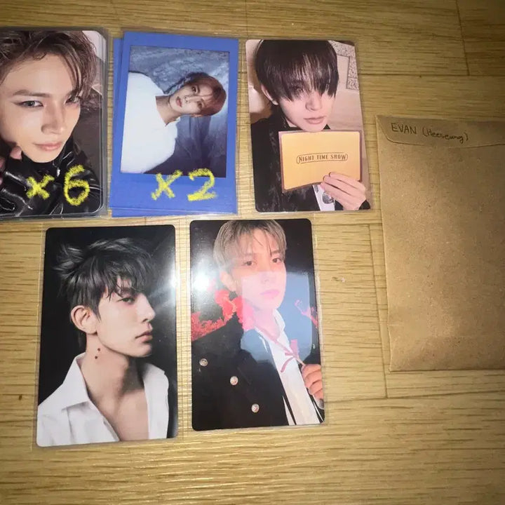 [BUNJANG] Enhypen Heeseung Evan Goods Bundle Set / 엔하이픈 희승 에반 굿즈 처분