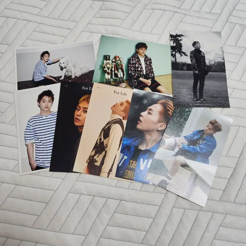 [BUNJANG] Xiumin 4x6 Photo Set Bundle / 시우민 4x6  사진 세트