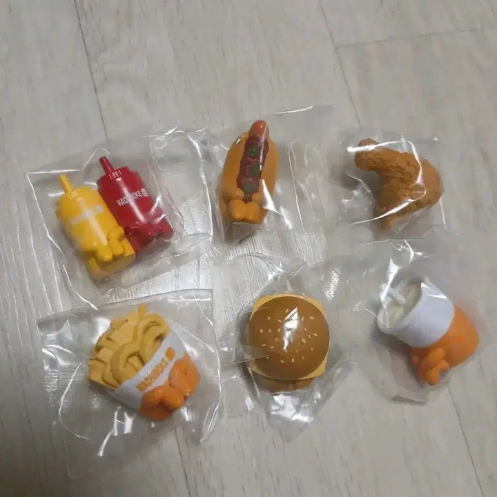 [BUNJANG] Bandai Hamburger Gacha Figure Series 2 Bundle Set / 반다이 언제오려나 마치보우케 햄버거의 경우 2탄 가챠 피규어