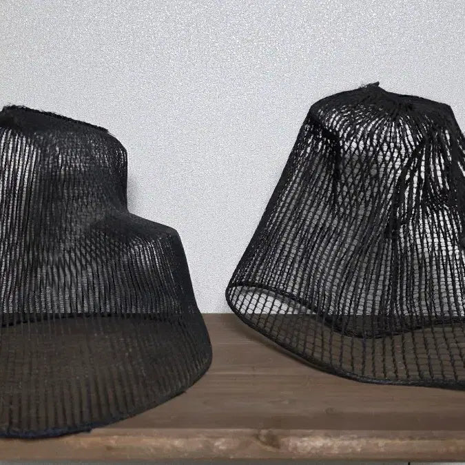 [BUNJANG] Two Horsehair Tanggeon (Traditional Korean Hat) / 말총으로 짠 탕건 두개 일광