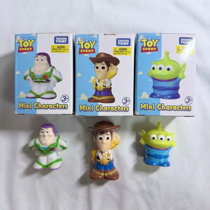 [BUNJANG] Bundle Set: Toy Story Woody, Buzz Lightyear, Alien Figures (Takara Tomy) / 일괄 가격) 토이스토리 타카라토미 우디 버즈 알린 피규어