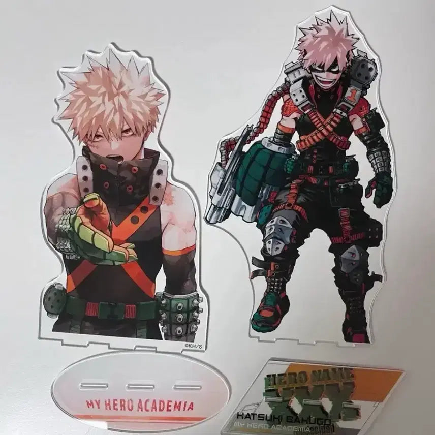 [BUNJANG] My Hero Academia Katsuki Bakugo Mega Acrylic Standee Bundle Set / 일괄) 나의히어로아카데미아 바쿠고 카츠키 메가아크릴 스탠드