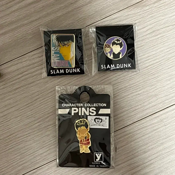 [BUNJANG] Slam Dunk Seo Taeseung Classic Pin Badge Set / 슬램덩크 서태웅 고전 핀뱃지 핀즈 일괄