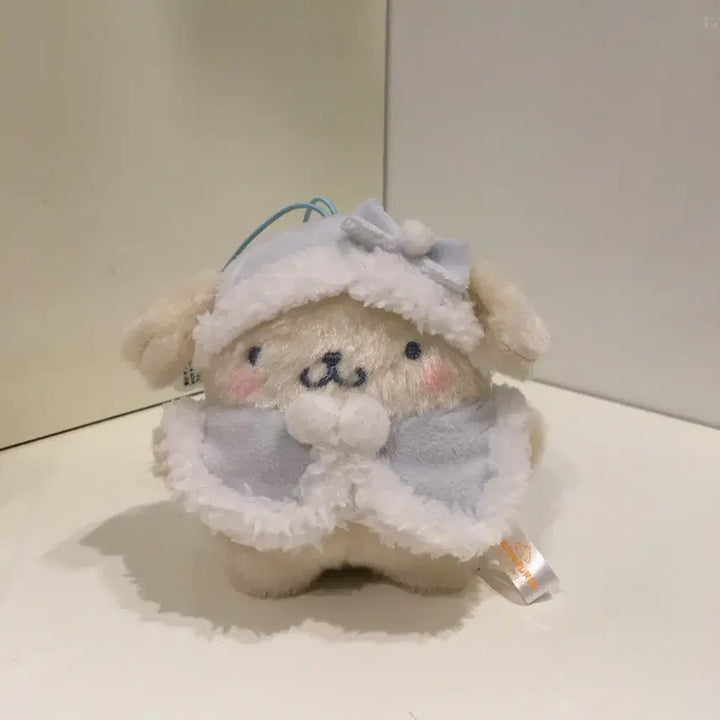 [BUNJANG] Sanrio Pompompurin Baby Blue Angel Plush / 희귀 폼폼푸린 베이비 블루 엔젤 정품