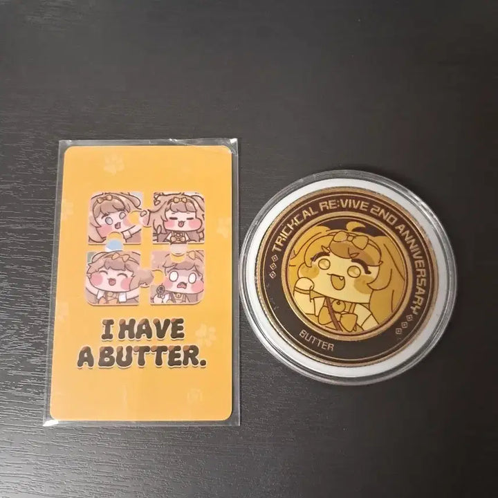 [BUNJANG] Tricolour Revive 2nd Anniversary Butter Coin &amp; Butter Card / 트리컬 리바이브 2주년 버터 기념주화&amp;버터카드