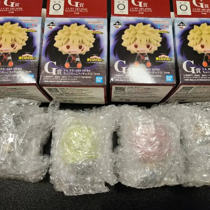 [BUNJANG] My Hero Academia Chokonokko Figures G Prize Set (4 figures) / 히로아카 G상 초코노코 치유 등 4개 일괄