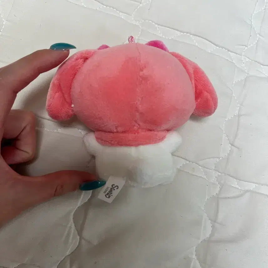 [BUNJANG] Sanrio My Melody Doll Keychain Pink / 산리오 마이멜로디 인형 키링 핑크