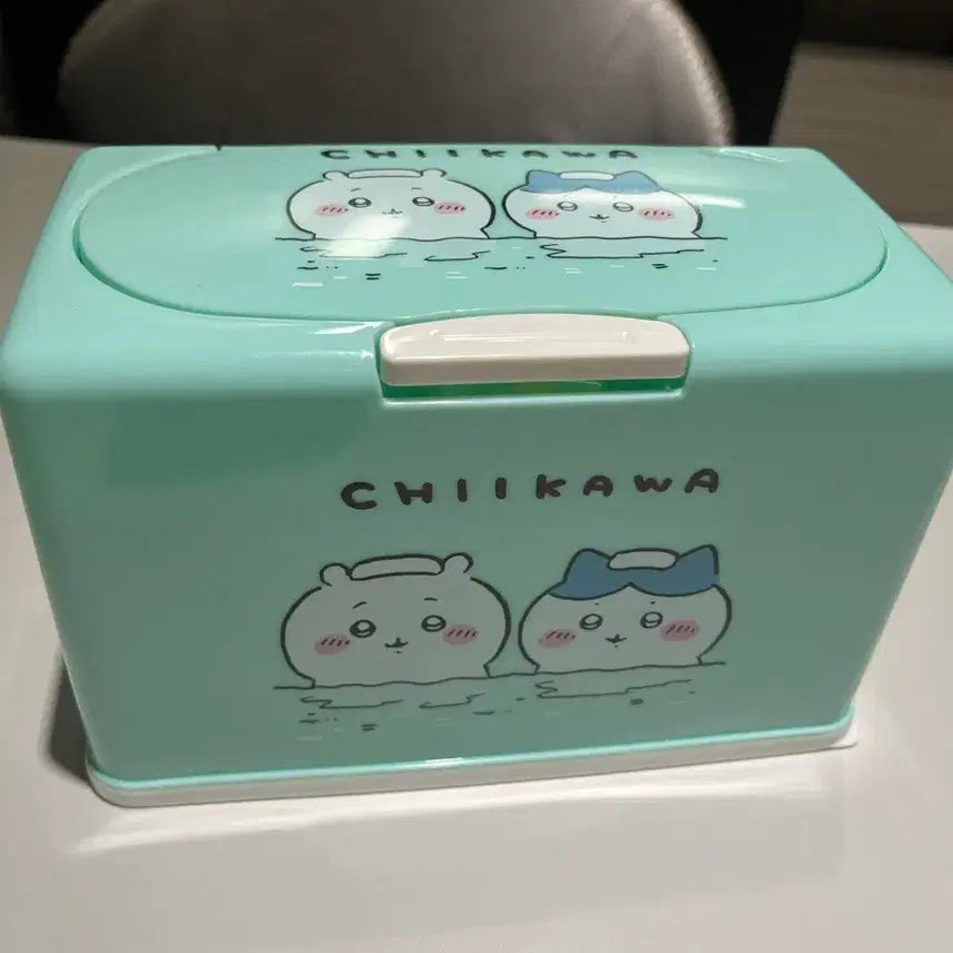 [BUNJANG] Chiikawa Mask Storage Case Mint / 치이카와 마스크 수납 케이스 민트