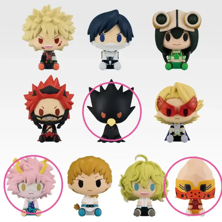 [BUNJANG] My Hero Academia G Prize Chokonokko Figure Bundle (5 pieces, Sealed) / 나히아 G상 초코노코 5개 일괄 미개봉