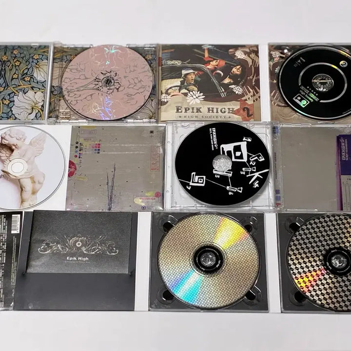 [BUNJANG] Epik High Bundle Set 4 Albums (Unsealed) / 에픽하이 개봉 앨범 4개 일괄 판매
