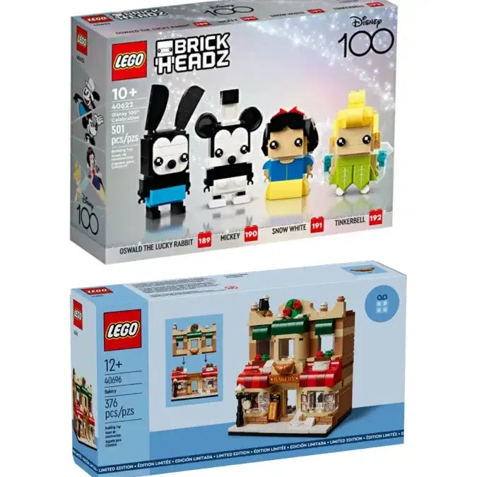 [BUNJANG] LEGO Disney 100th Anniversary 40622 &amp; Patisserie 40696 Bundle Set MISB / [새상품] 레고 40622+40696 일괄 칼박 MISB