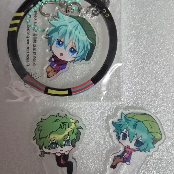 [BUNJANG] Unreleased "If You Die, You Die" Bundle Set Keyring &amp; Necklace / 네가죽어 키미가시네 비공굿 빙글빙글 키링, 목걸이 일괄 판매
