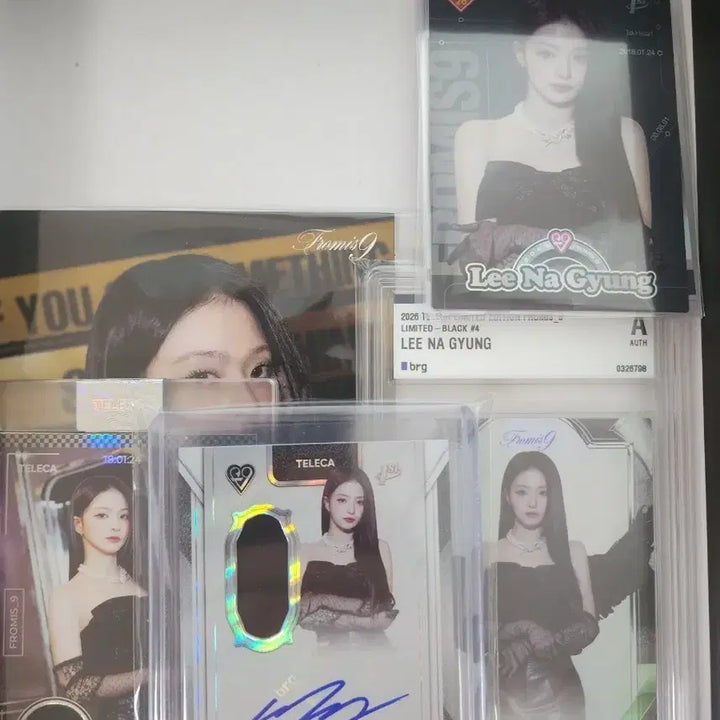 [BUNJANG] fromis_9 Lee Nagyung 25 Limited Relic Auto &amp; Member Set / 프로미스나인 이나경 25한정 렐릭오토 외 프미나 맴버 세트