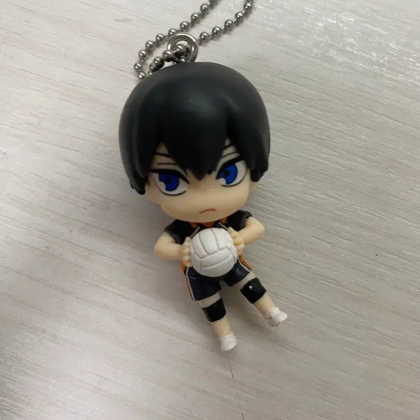[BUNJANG] Haikyuu!! Kageyama Tobio Deformed Keyring / 하이큐 카게야마 가챠 데포피그 데포르메 키링