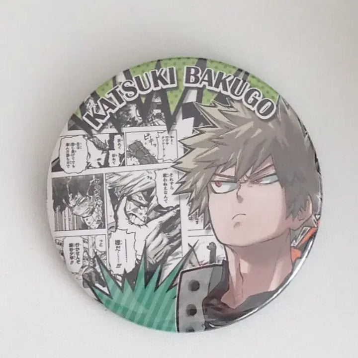 [BUNJANG] My Hero Academia Bakugo Original Art Can Badge / 나히아 바쿠고 점프샵 원화 캔뱃지 양도