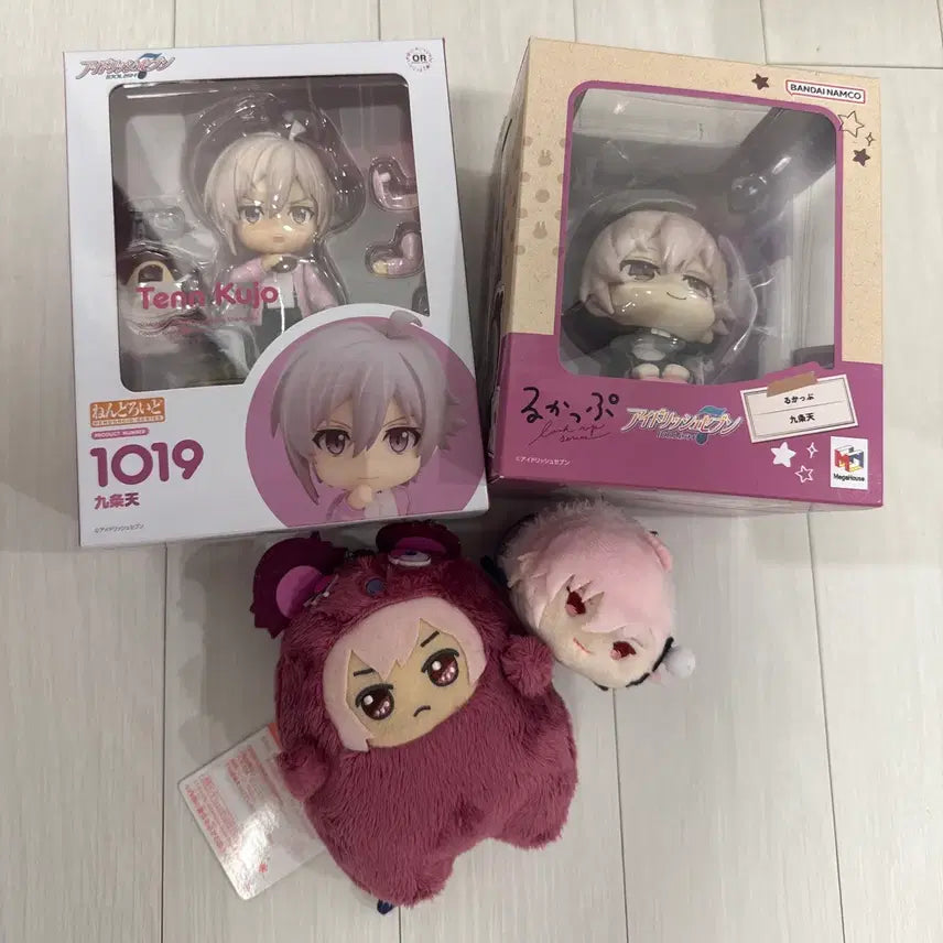 [BUNJANG] Idolish7 I7 Kujo Ten Nendoroid Lucky Draw Look Up Warui Mon Nui Mochi Masu Bundle Set / 아이돌리쉬세븐 아이나나 쿠죠텐 넨도로이드 룩업 와루몬누이 모찌마스