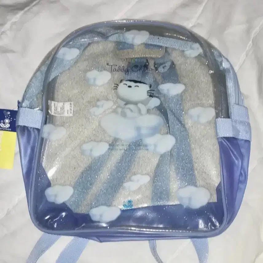 [BUNJANG] Tabichi Clear Backpack Bag / 고전 태비치로 투명 백팩 가방 희귀 바른손